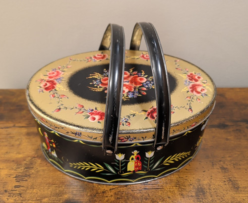 Vintage oval two handled - two,