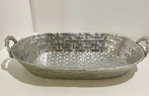 Hand hammered aluminum - hand,