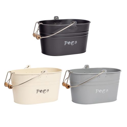 Clothes peg bucket vintage - bucket,